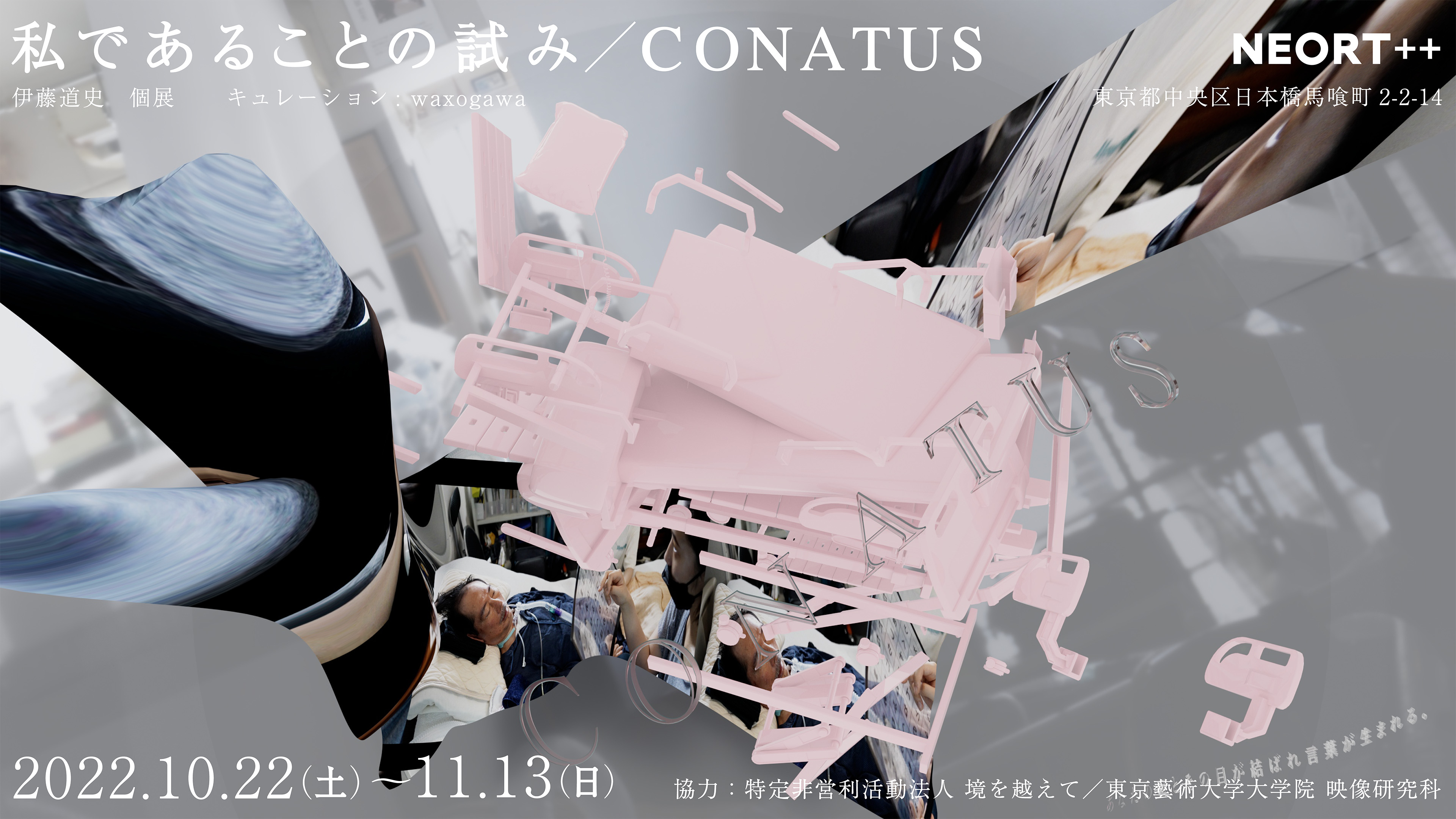 伊藤道史「私であることの試み／CONATUS」 — cover